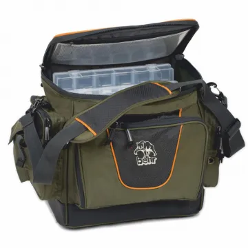 Behr TRENDEX BAGGY 6 - Angeltasche mit 6 Boxen Systemtasche, Zubehörtasche