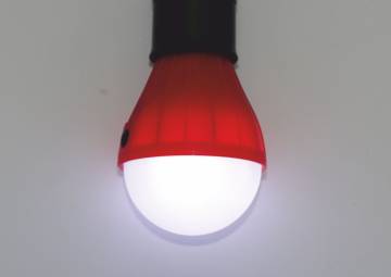 LED Zeltlampe Camping Lampe 8mm LED x 3 - inkl. Batterien