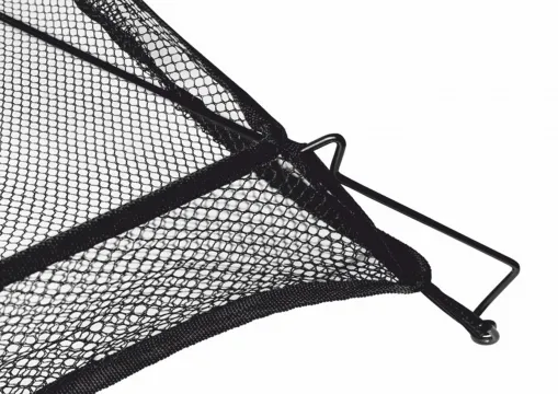 Senke mit schwarzem Netz 100x100cm und 10cm hohem Rand Köderfischsenke