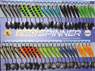 Spinmad Pro Spinner 7g 80mm Köder Jig Spinner Hecht Barsch Farbe 1