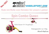 Spin Combo Queen, Queen Rute 215cm 5-25g und Queen Rolle 3T 5+1 KL
