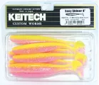 KEITECH Easy Shiner 4" LT 31 Yellow Pink Gummifisch