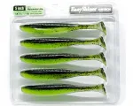 KEITECH 5" Easy Shiner - Gummifisch Swimbait LT#04 Waterelone Lime
