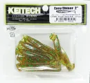 KEITECH Easy Shiner 2" LT 30S Pumkin Green Flk. Gummifisch 12 Stück in SB