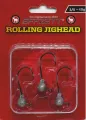 Rolling Jighaed 3/0-10g 3 Stück 3,49€