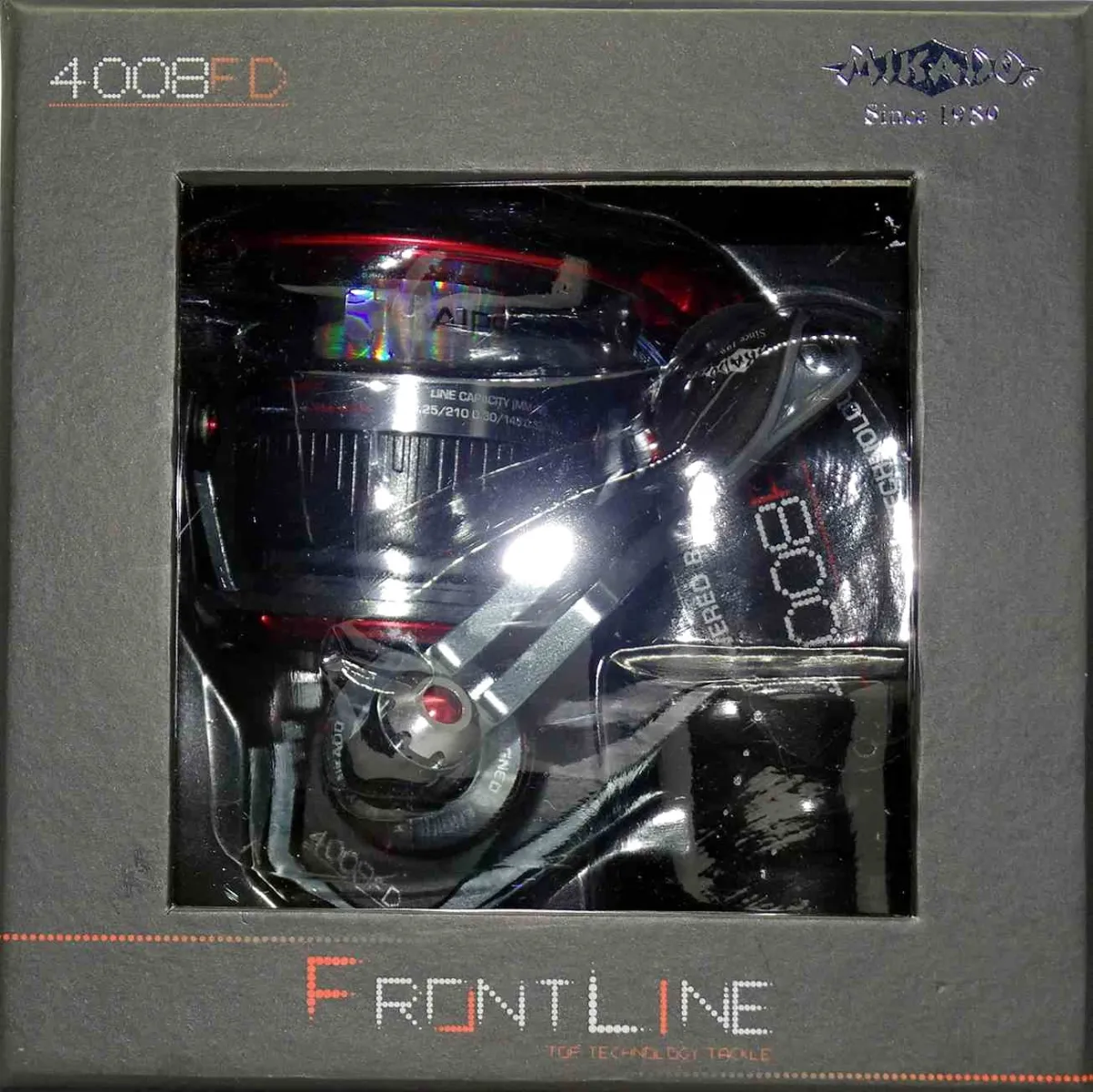 Mikado Frontline 4008 FD mit Freilauf System Angelrolle Grundfischen Allround 