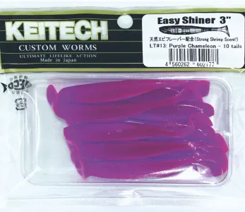 Keitech Easy Shiner Purple Chame...