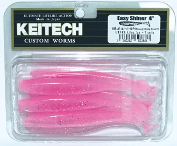 Keitech Easy Shiner 4 LT12 Lilac...