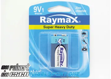 Raymax 9V Blockbatterie