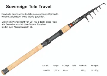 Sovereign Tele Travel 2,70 WG 20...